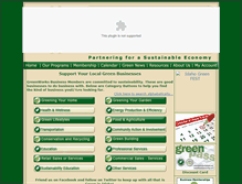 Tablet Screenshot of greenworksidaho.org
